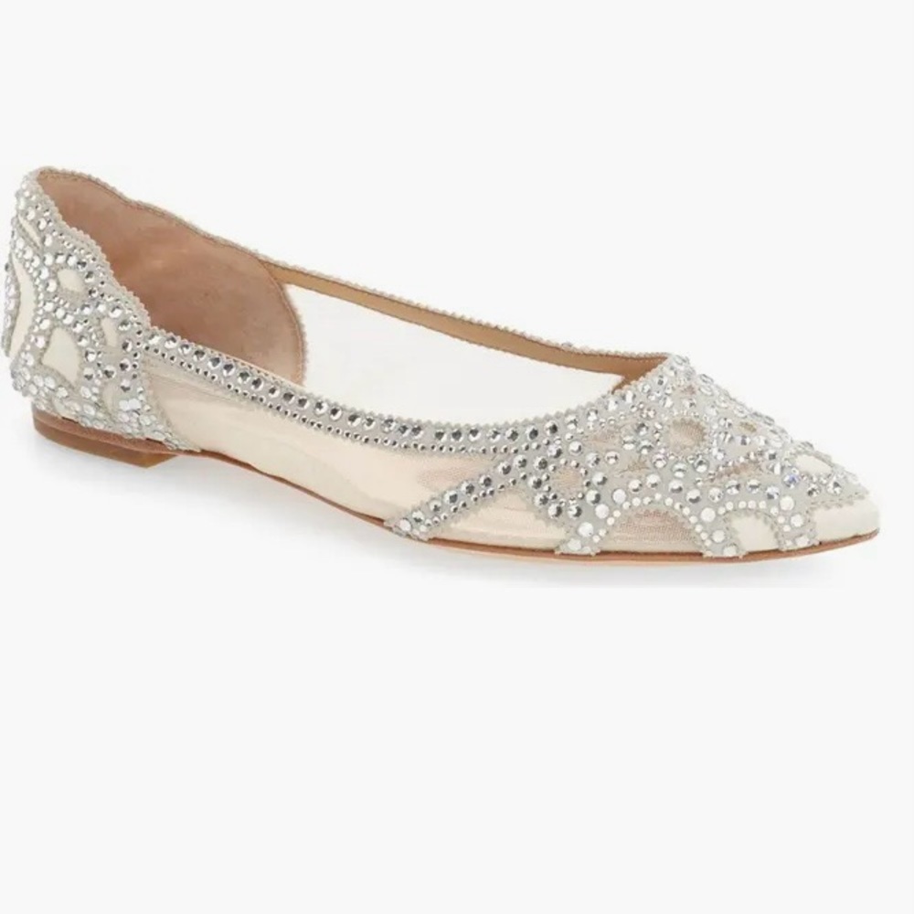Badgley Mischka Gigi Pointed Toe Flats